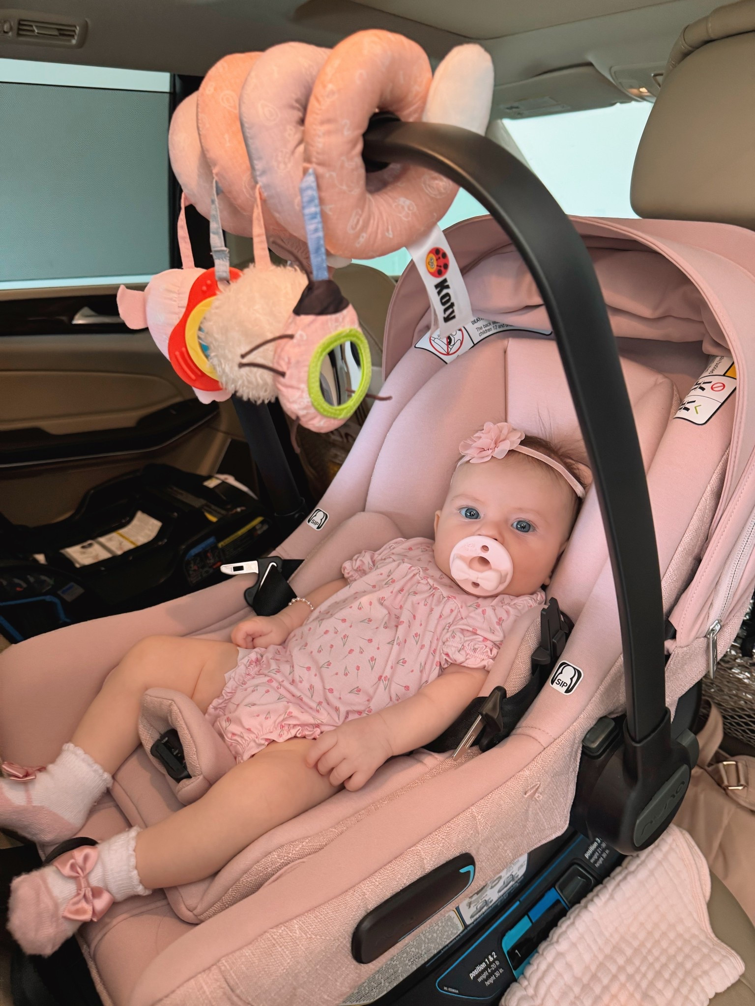 Linking our fave pacifiers for baby girl - also supposed to be not as bad for their mouth development and she likes these best!

We love the nuna car seat. It has very high safety standards and ratings and was the least toxic one we could find. It’s also one of the lightest weight ones on the market that lasts through the first year of life 💗 

Code jessicafrapp15 for at hammer hill to save on her outfit

#LTKKids #LTKFindsUnder50 #LTKBaby