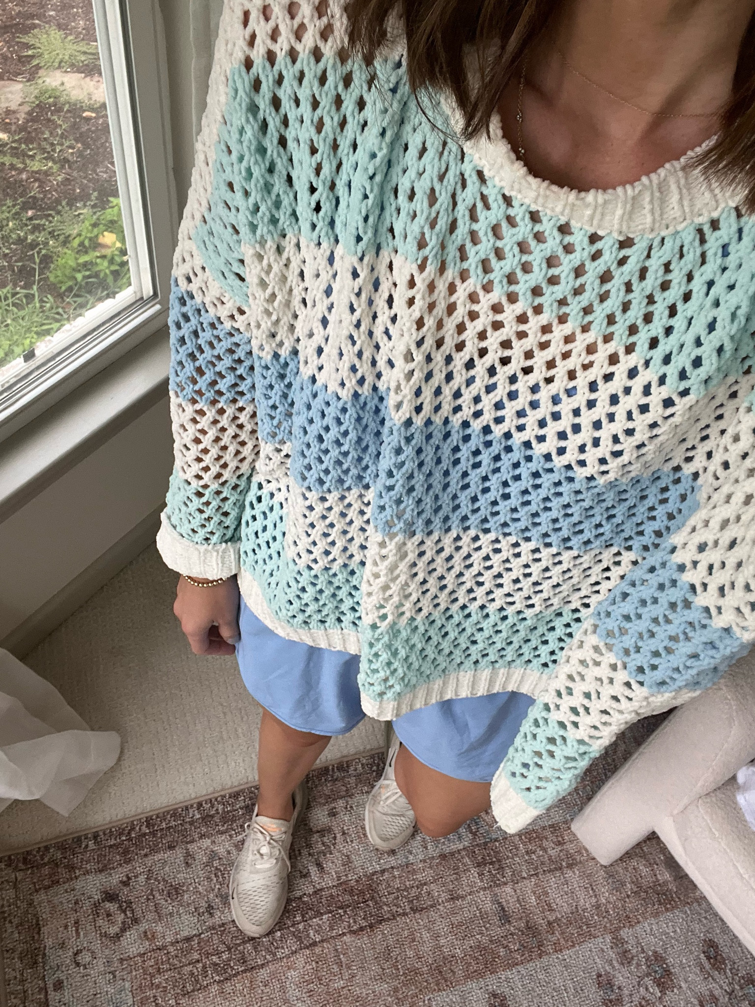 Sweater : wearing s
Romper : wearing m
New balance 574

Casual summer outfit // mom uniform // mom style // first time mom // summer outfit // athletic romper // aerie 

#LTKSeasonal #LTKFind #LTKstyletip