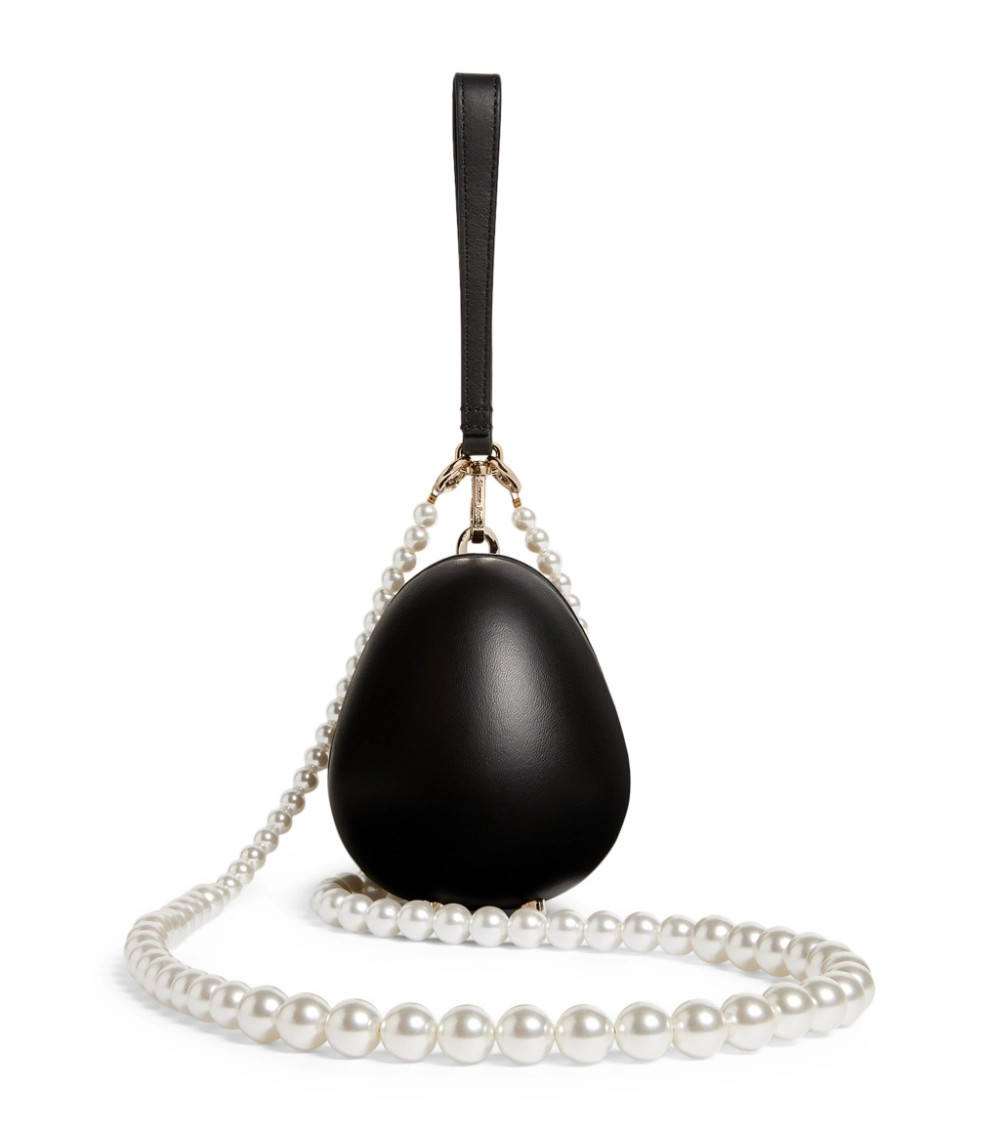 Micro Leather Egg Cross-Body Bag | Harrods