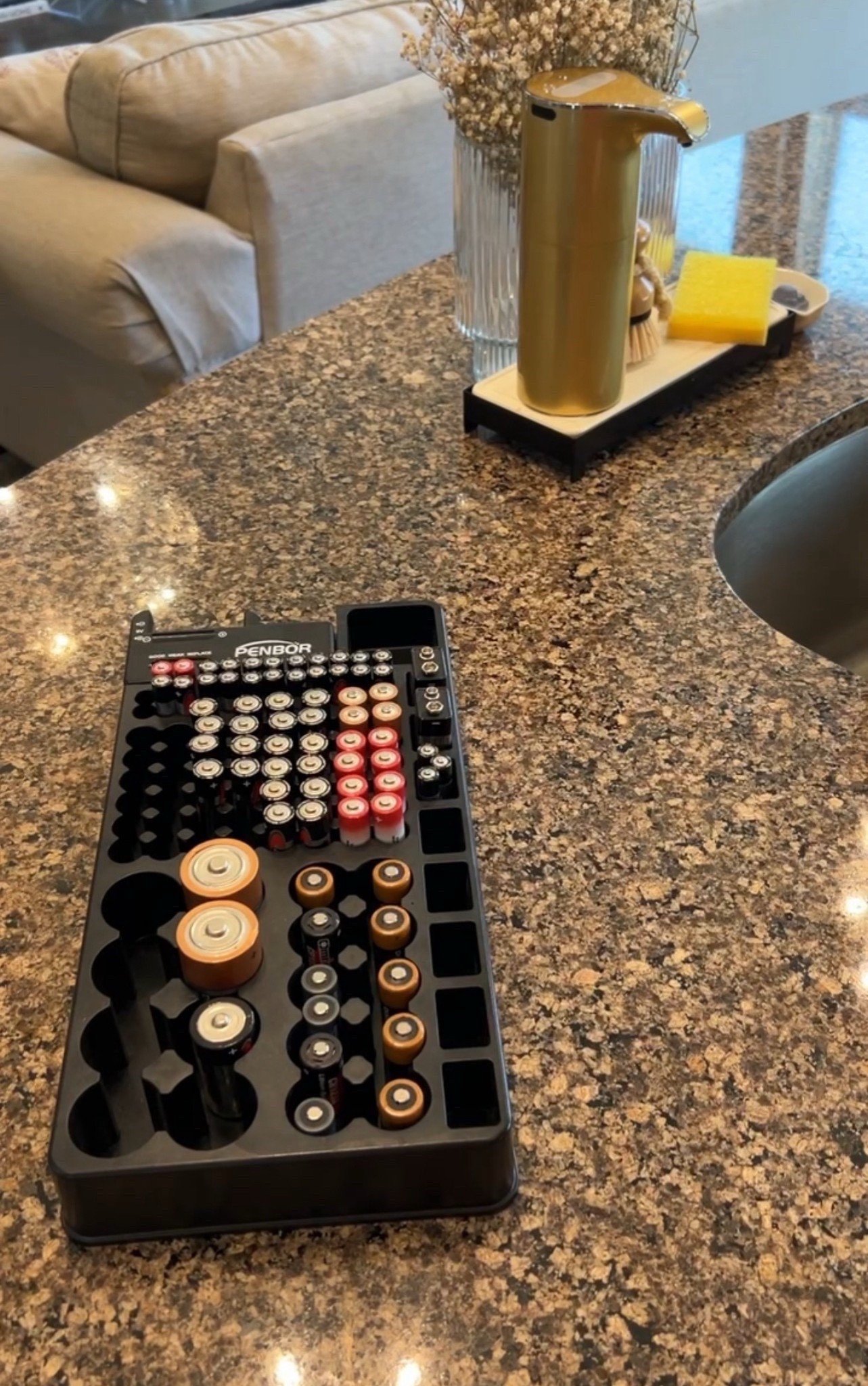 This battery organizer is perfect to keep under the sink to in the garage to know which batteries you have. It comes with a lid for easy storage  

#LTKmomlife #LTKSeasonal #LTKKids