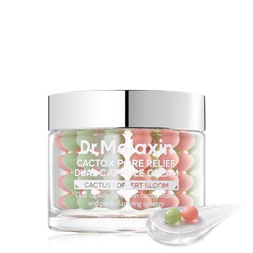 Dr.Melaxin Cactox Pore Dual Capsule Cream – Pore Minimizing Hydrating Face Cream with Cactus Extract, PDRN & Vegan Collagen for Firmness & Skin Repair | Amazon (US)