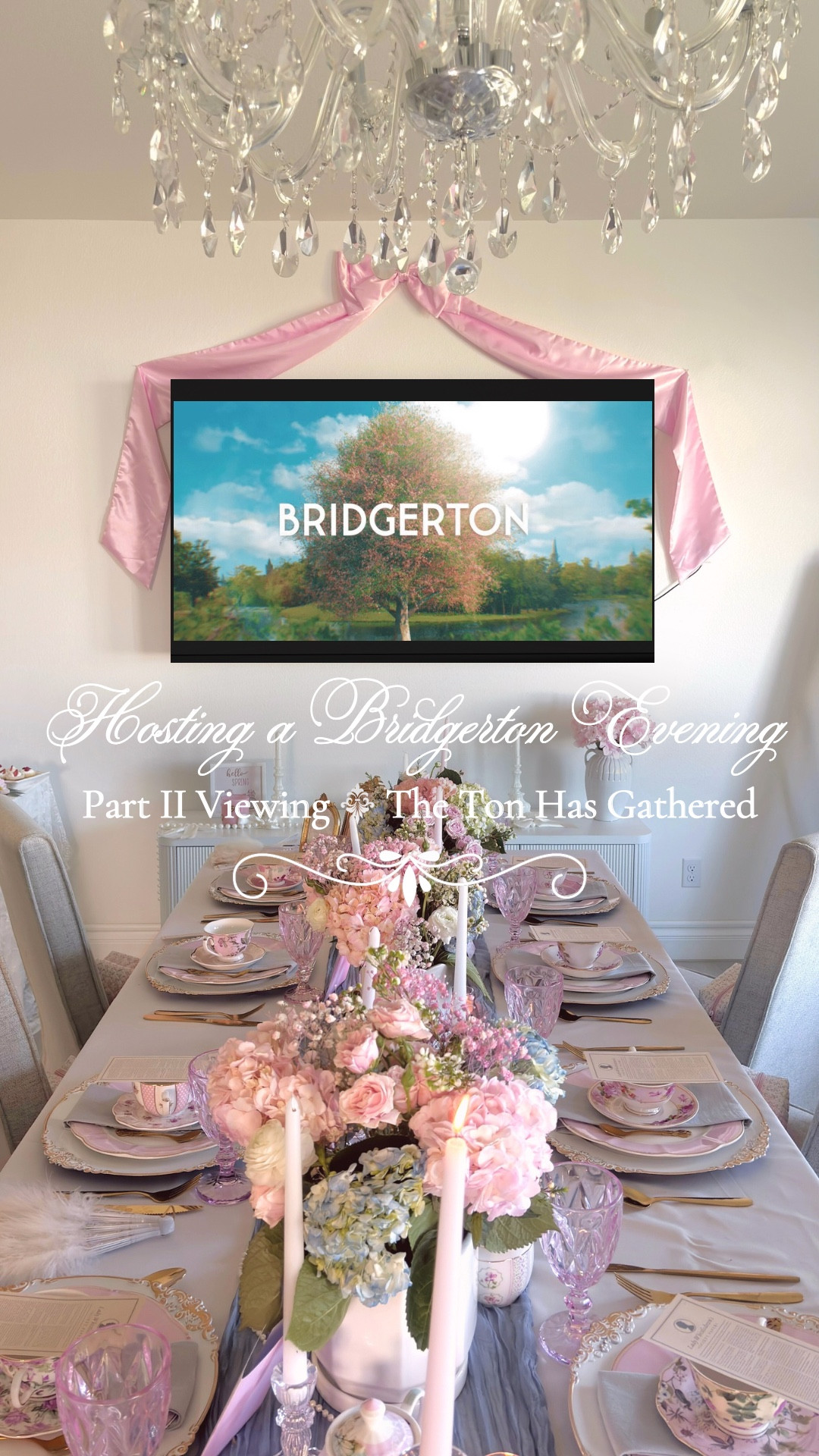 Curating a Bridgerton Watch Party Experience⚜️🎀🫖

#LTKHome