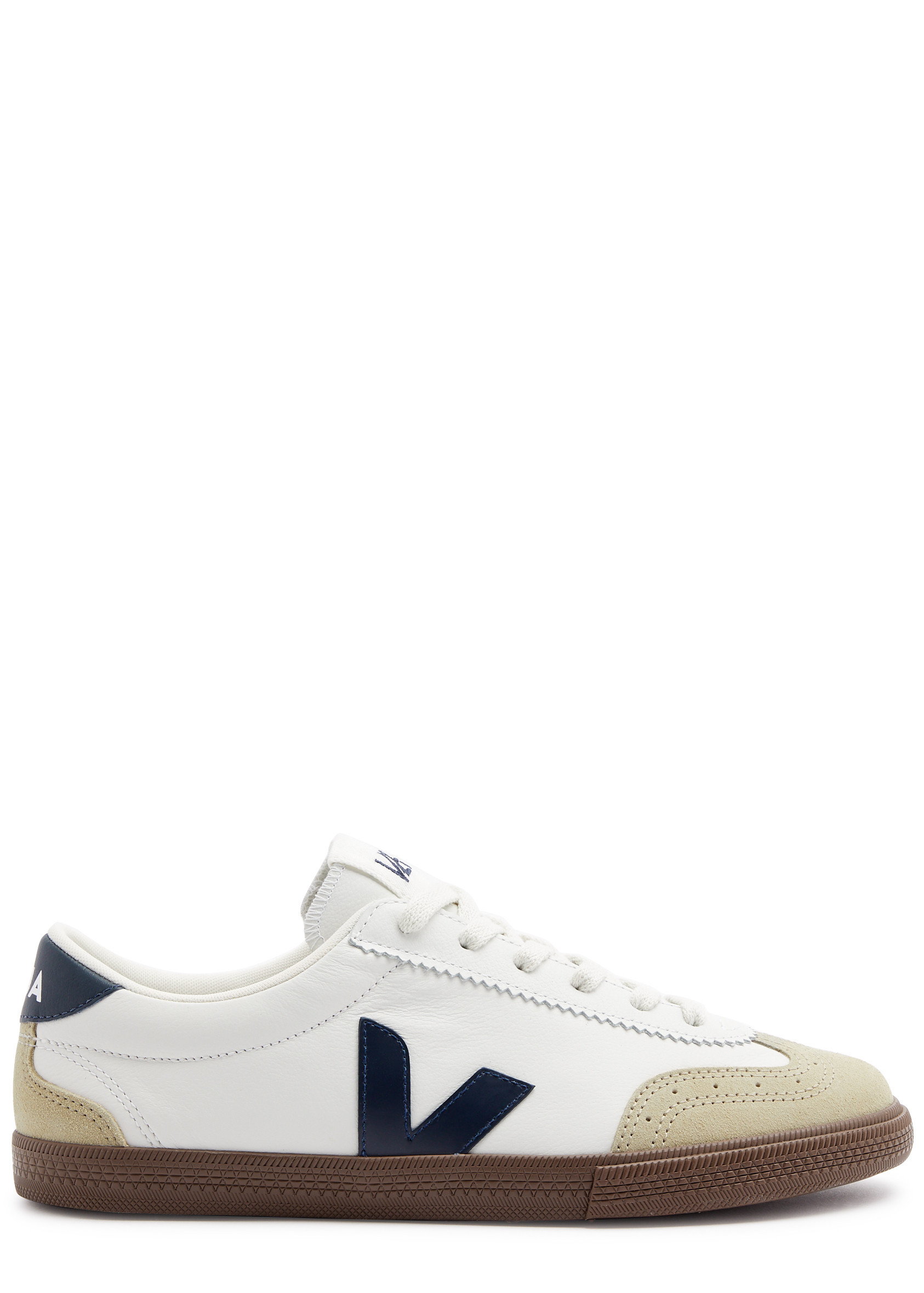 Volley Bastille panelled leather sneakers | Harvey Nichols