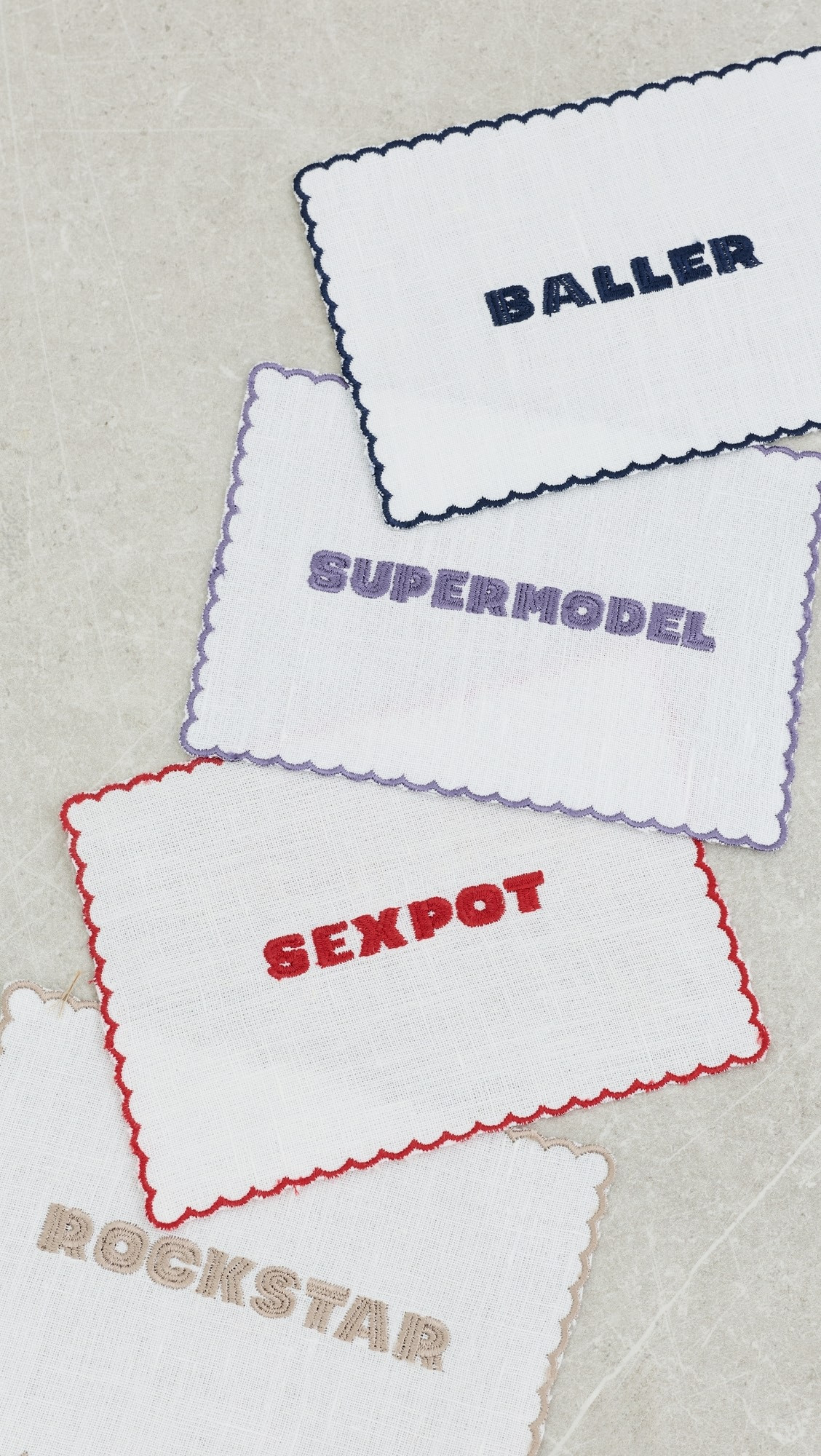 Who's Who Cocktail Napkins | Shopbop