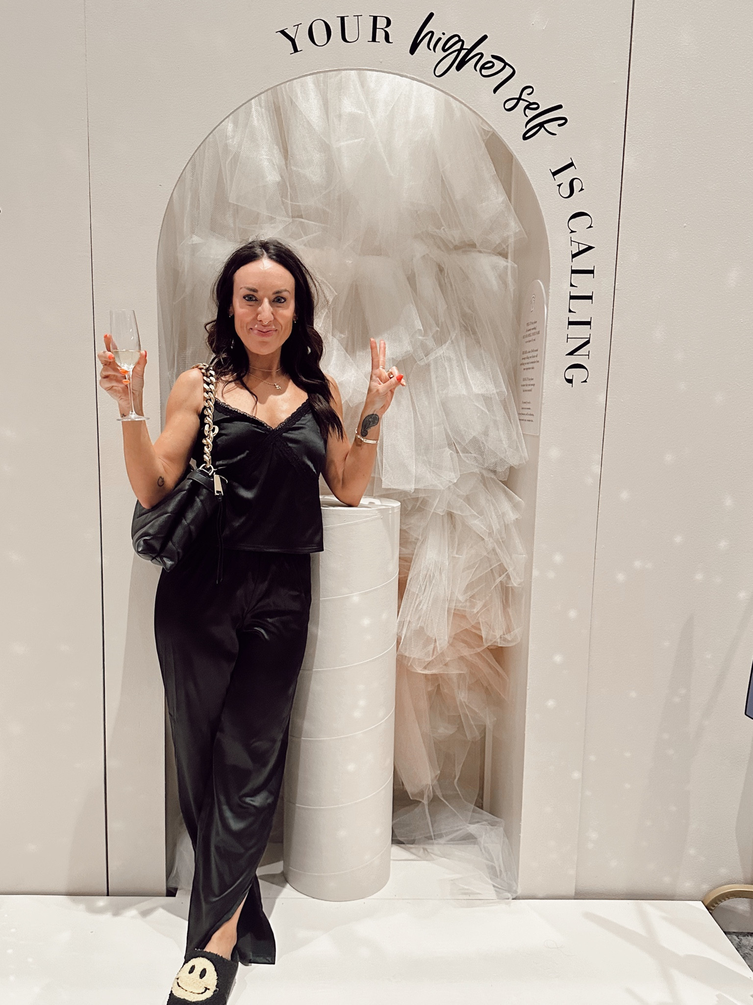 PJ’s + Prosecco… name a better pair, I’ll wait! 🥂

#LTKunder100 #LTKitbag #LTKunder50