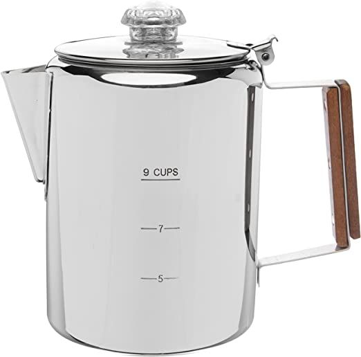 COLETTI Bozeman Camping Coffee Pot – Percolator Coffee Pot - Coffee Percolator for Campfire or ... | Amazon (US)