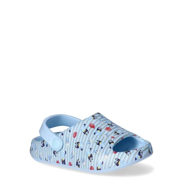 Bluey Toddler Boys Comfort Slide Sandals, Sizes 5/6 - 11/12 - Walmart.com | Walmart (US)