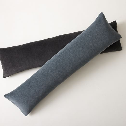 Classic Cotton Velvet Oversized Lumbar Pillow Cover | West Elm CA