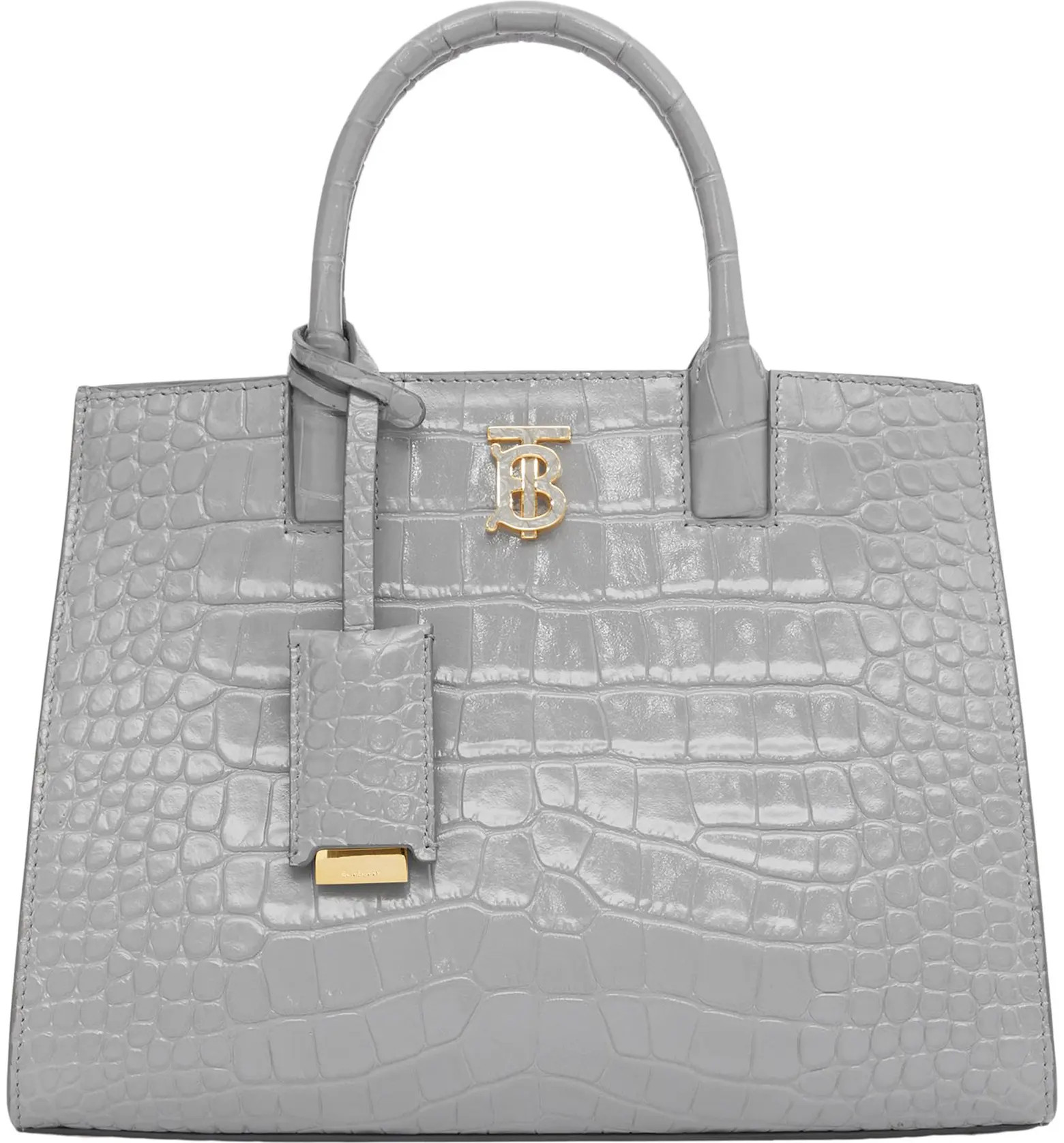 Medium TB Croc Embossed Leather Tote | Nordstrom