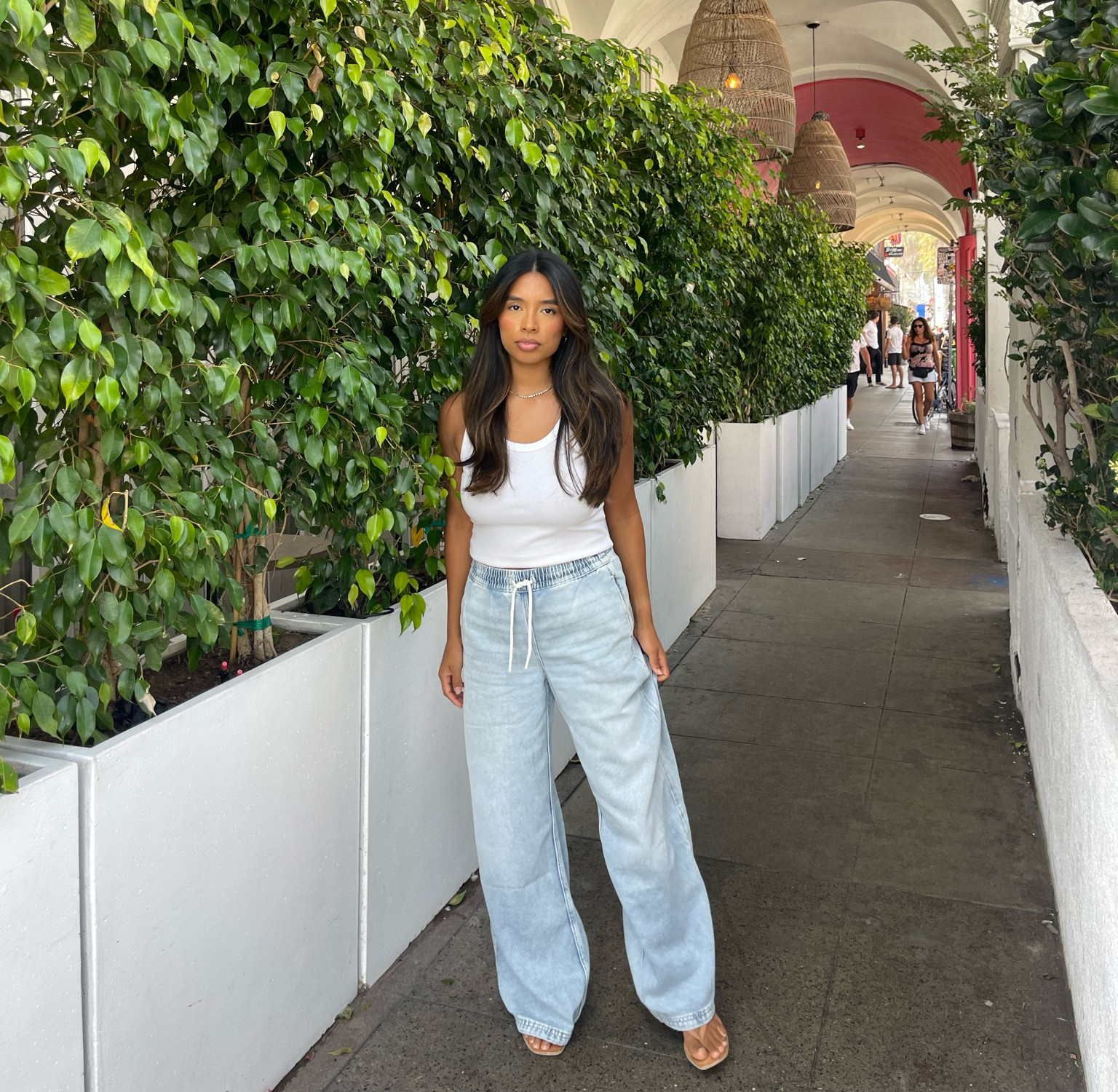 Denim like bottoms >>> 
