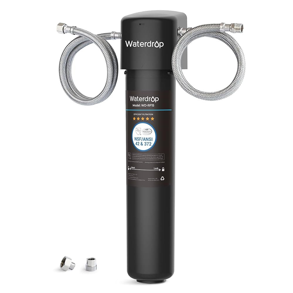 Waterdrop 15UA Under Sink Water Filter System, Reduces Lead, Chlorine, Bad Taste & Odor, Under Co... | Amazon (CA)