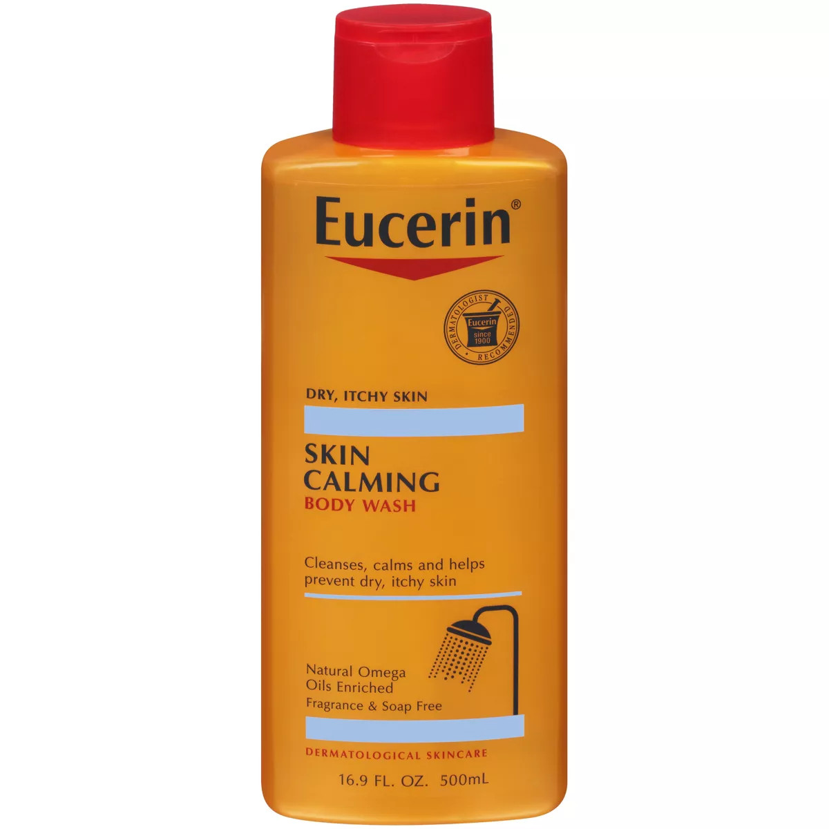 Eucerin Skin Calming Body Wash for Dry Itchy Skin - Unscented - 16.9 fl oz | Target