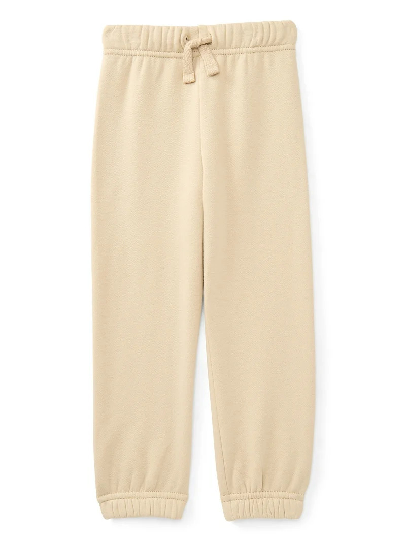 Wonder Nation Toddler Boys Fleece Jogger Pants, Sizes 18M-5T | Walmart (US)