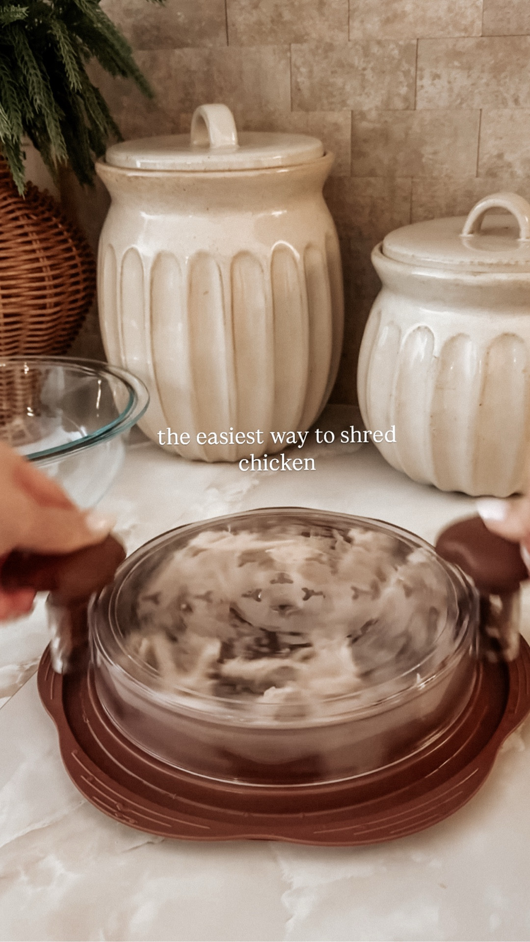 I used to dread shredding chicken (the fork method is 🥴) but this gadget makes it fast and way easier on your hands! Dare I say, it kinda makes it fun. 



#lifehacks #kitchenware #gadgets

#LTKHome #LTKfitnessgoals #LTKfoodie