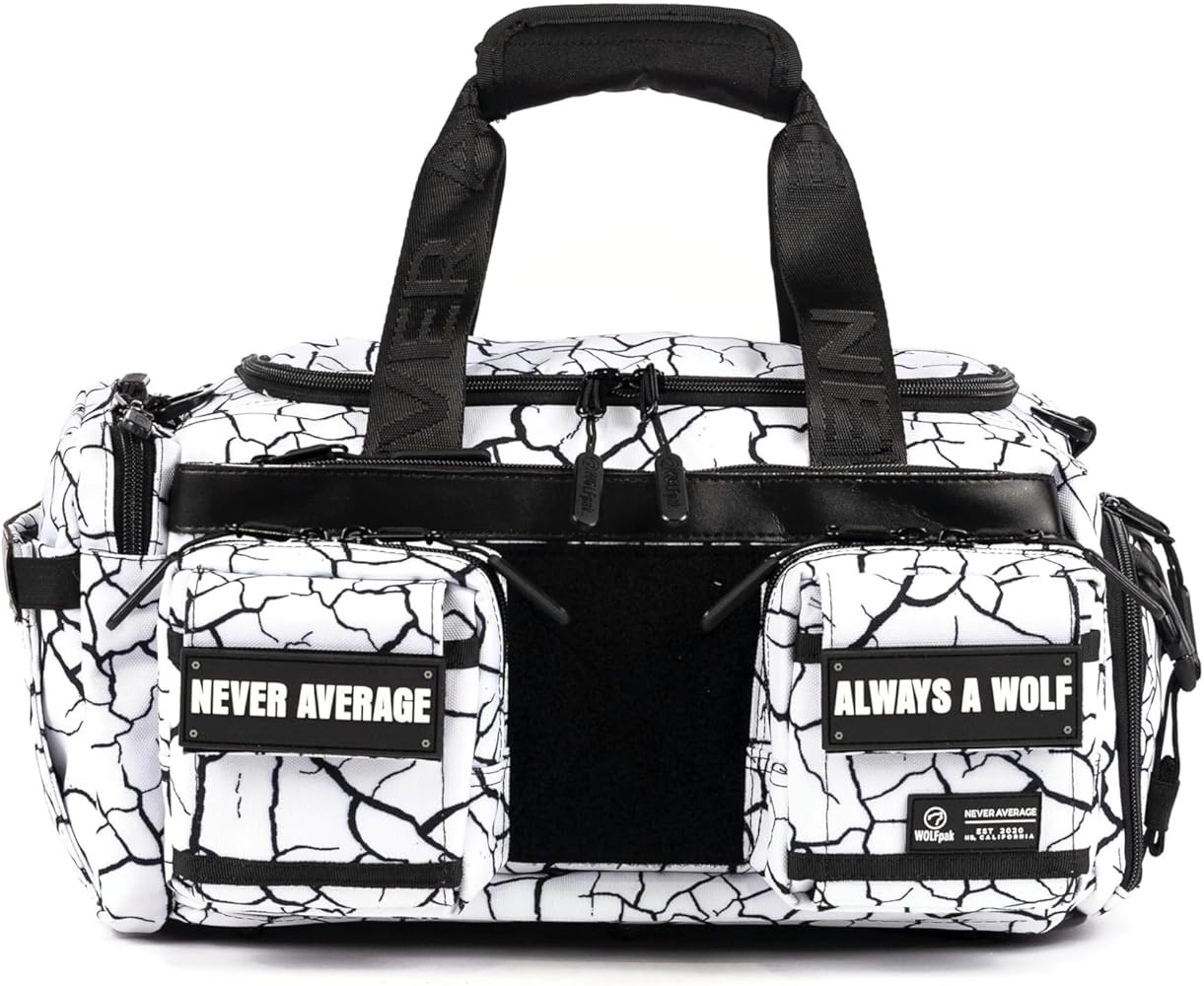 WOLFpak 20L Mini Duffle Bag for Gym & Travel | Waterproof Carry-On Weekender Bag with Shoe Compar... | Amazon (US)