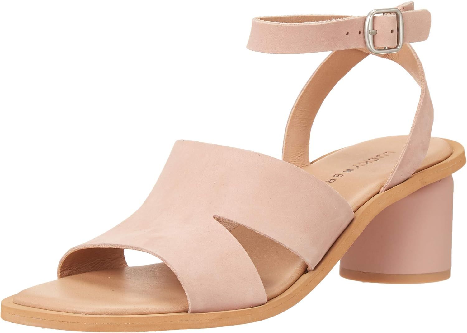 Lucky Brand Women's Pemal High Heel Heeled Sandal | Amazon (US)