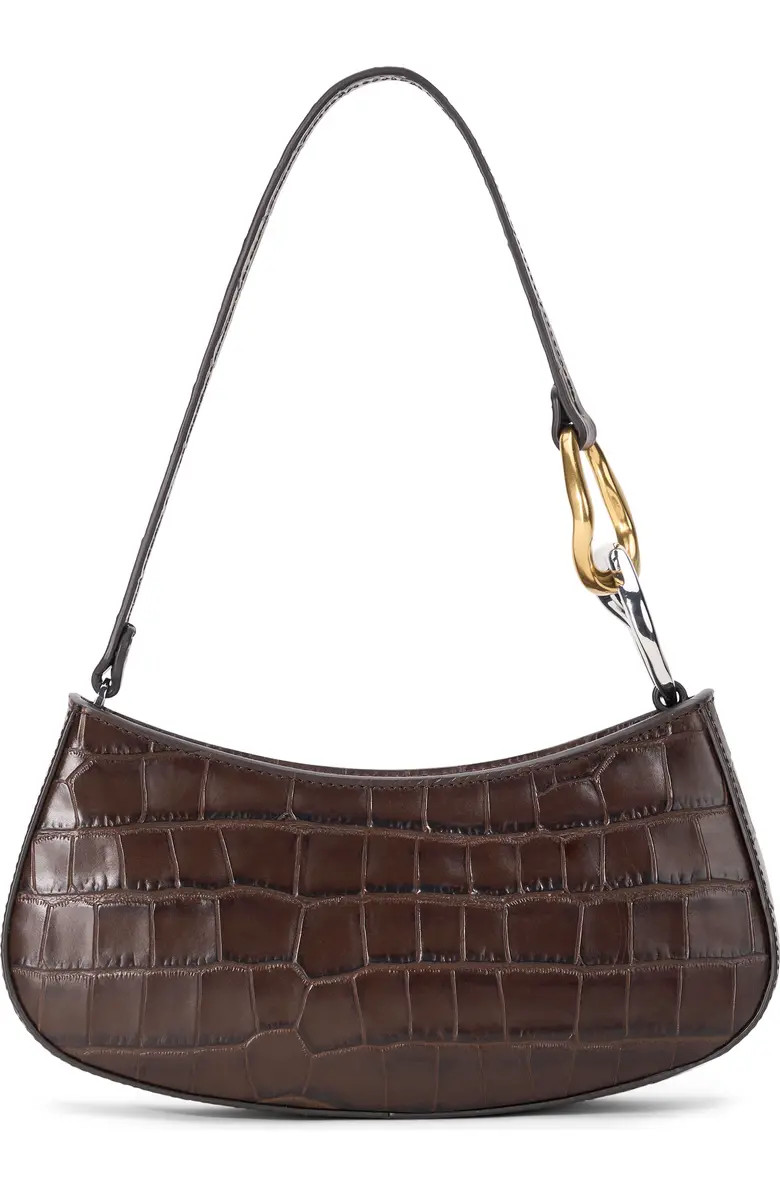 STAUD Ollie Leather Shoulder Bag | Nordstrom | Nordstrom