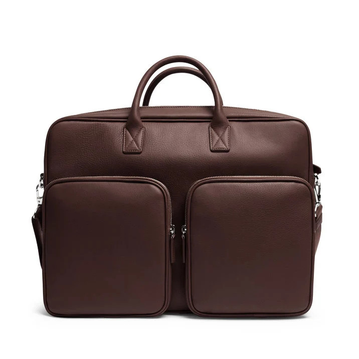 Warren Large Brief Bag | Leatherology