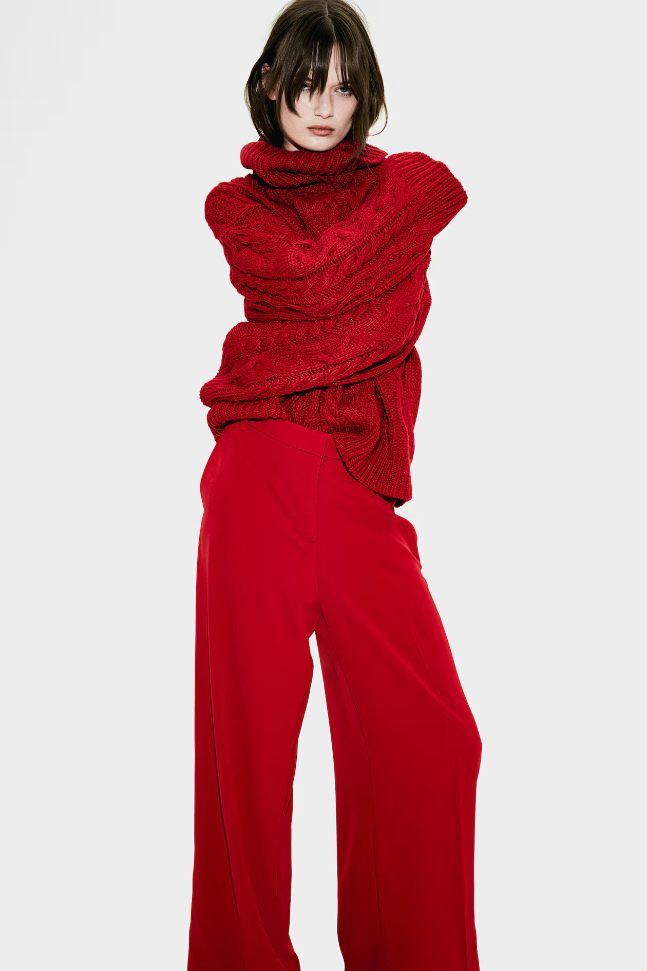 Wide-Leg Dress Pants | H&M (US + CA)