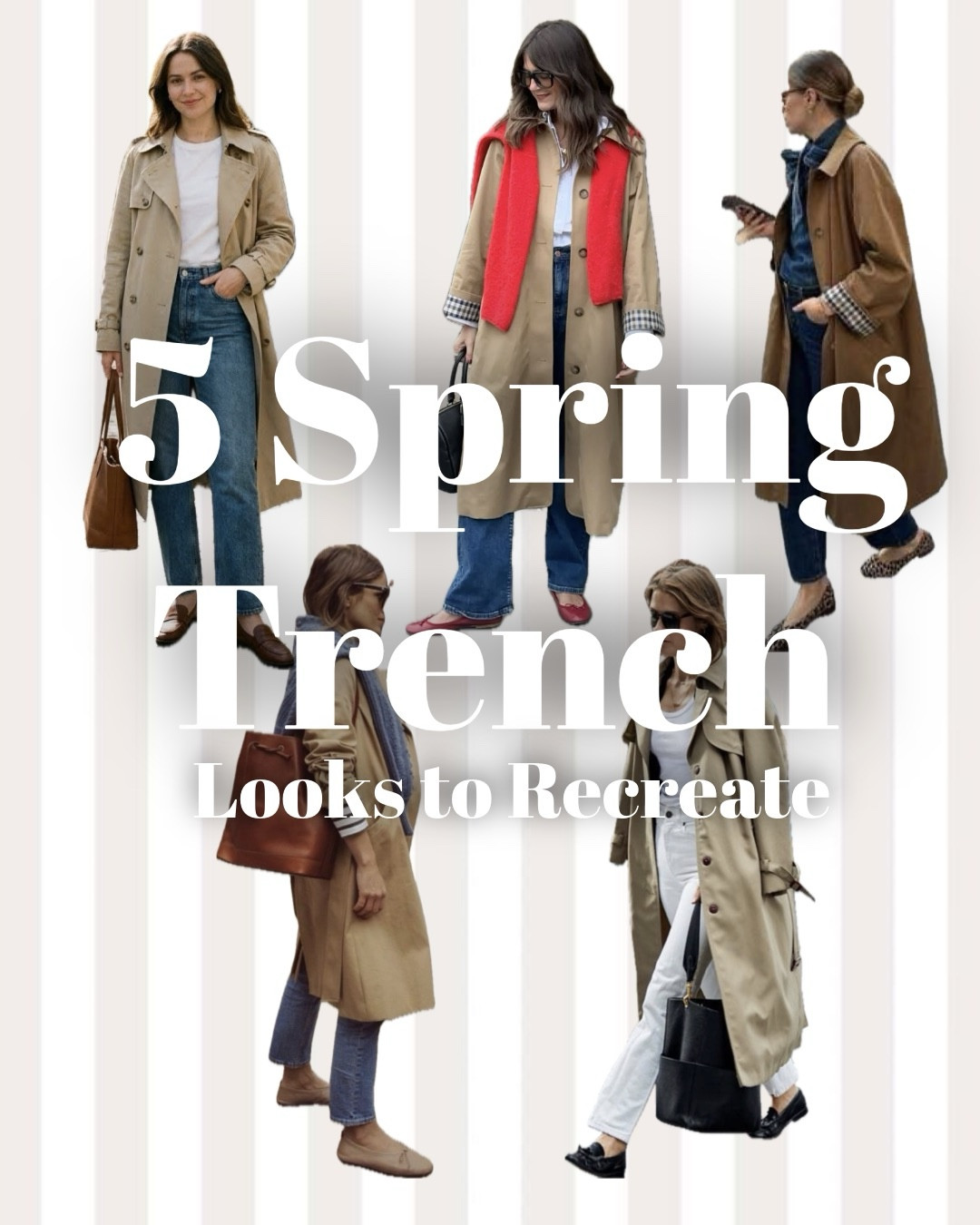 Spring Trench Looks to Recreate - Look One- Stripes

#LTKootd #LTKTravel #LTKSeasonal