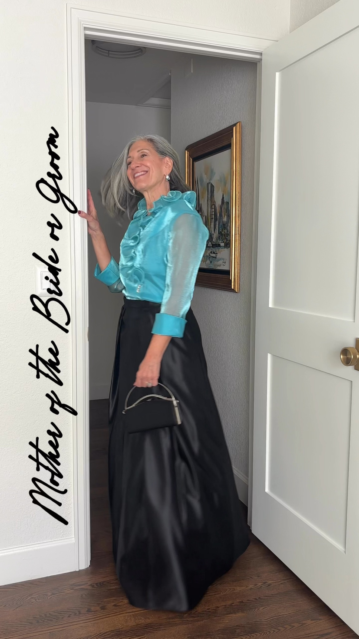 🌿 Refreshing elegance for a joyful occasion!

Use my code EMPTYNESTSTYLE20 for 20% off when you shop at Alex Evenings!

Ruffles of teal organza frame the face beautifully in this unique ensemble, providing a light and airy feel that is perfect for a spring celebration. The high-waisted black satin skirt cinches the waist with a gentle touch, creating a classic feminine hourglass shape that moves with effortless grace.

Stepping into an outfit this unique allows you to move with total ease and joy through a day filled with beautiful life moments.

I am in a size 6 here and it fits wonderfully.

Forward this to a friend who appreciates a chic alternative to the traditional gown!

@alexevenings #alexevenings
#LTKOver50 #LTKPetite #LTKStyleTip #LTKSeasonal #motherofthegroom #weddinggueststyle #specialoccasiondress #eveninggown
#weddingguestdress #formalseparates #tealtop #elegantstyle #motherofthebride

#LTKMidsize #LTKOver40 #LTKWedding