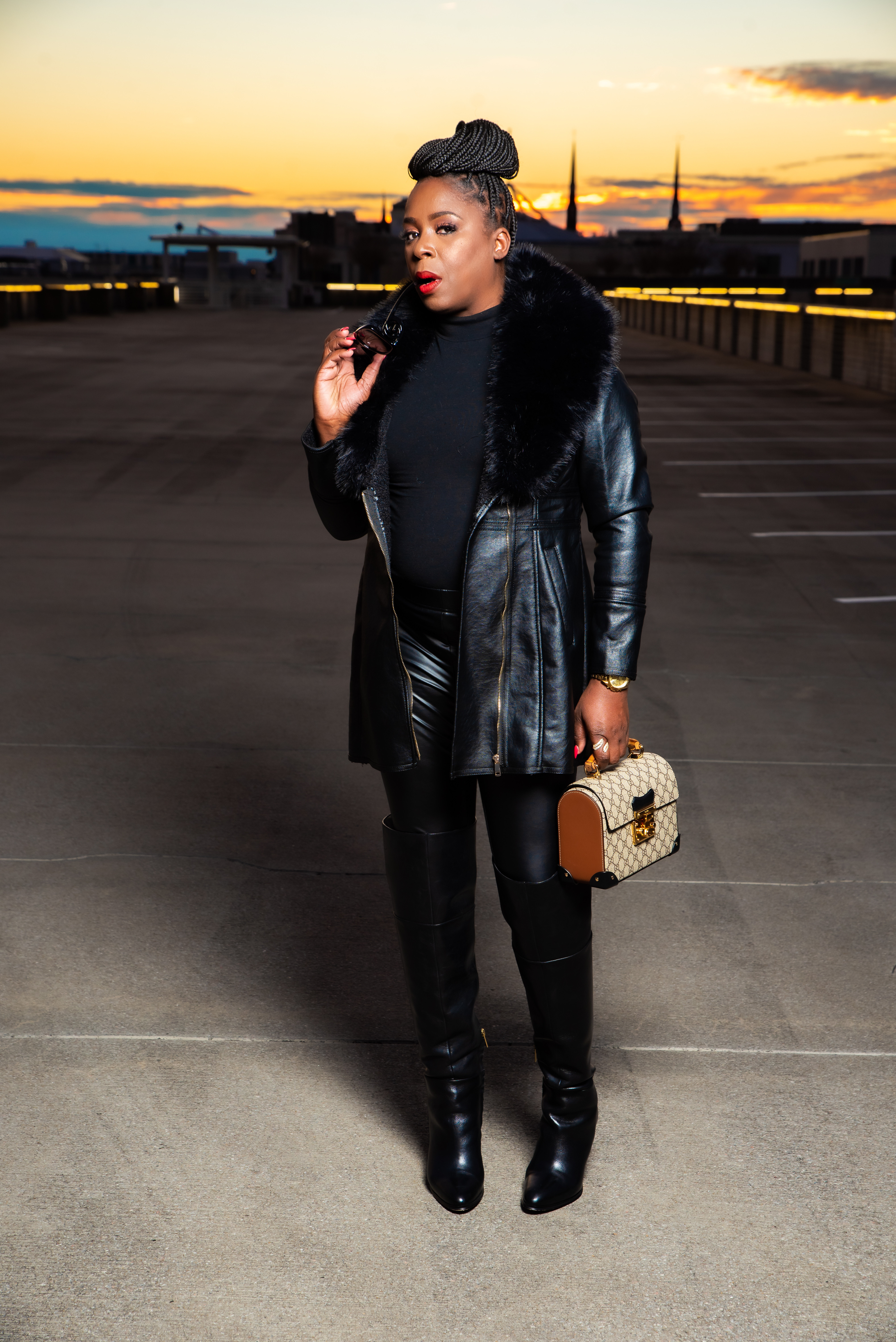 Most times, black is all we need for any occasion during the colder months.  

 #LTKSeasonal #LTKOver40 #LTKStyleTip