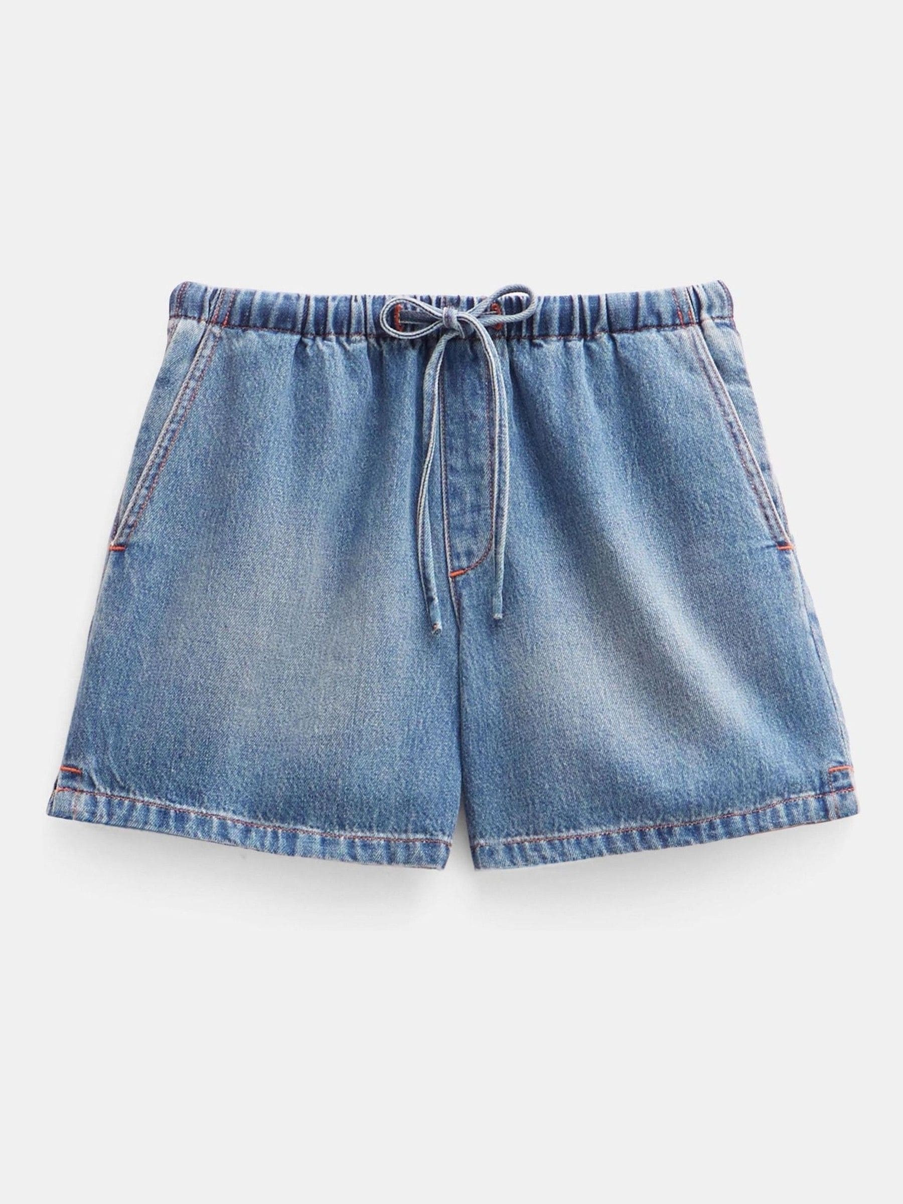 Hush Hush Light Blue Betty Denim Pull Shorts | Next US