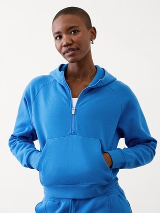 Easy Fleece 1/2 Zip Hoodie | Athleta | Athleta