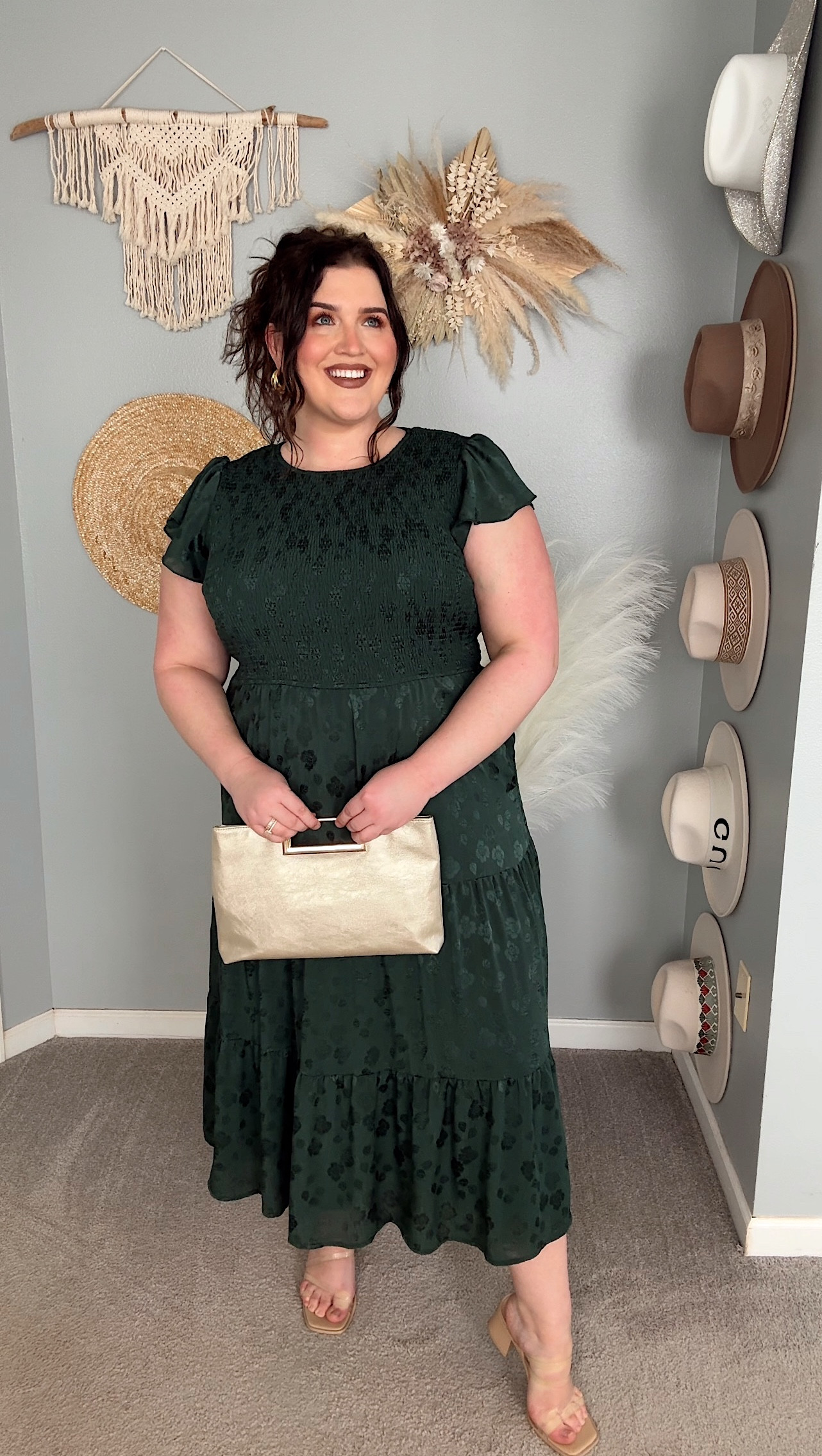 Amazon wedding guest dress 🌿 Love the details on the fabric, does run tight in the hips
Size XXL

#LTKFindsUnder50 #LTKStyleTip #LTKPlusSize