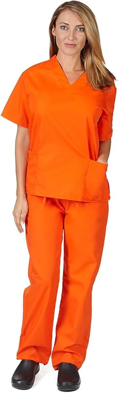 Natural Uniforms Unisex Scrub Set-Top and Pant Set | Amazon (US)