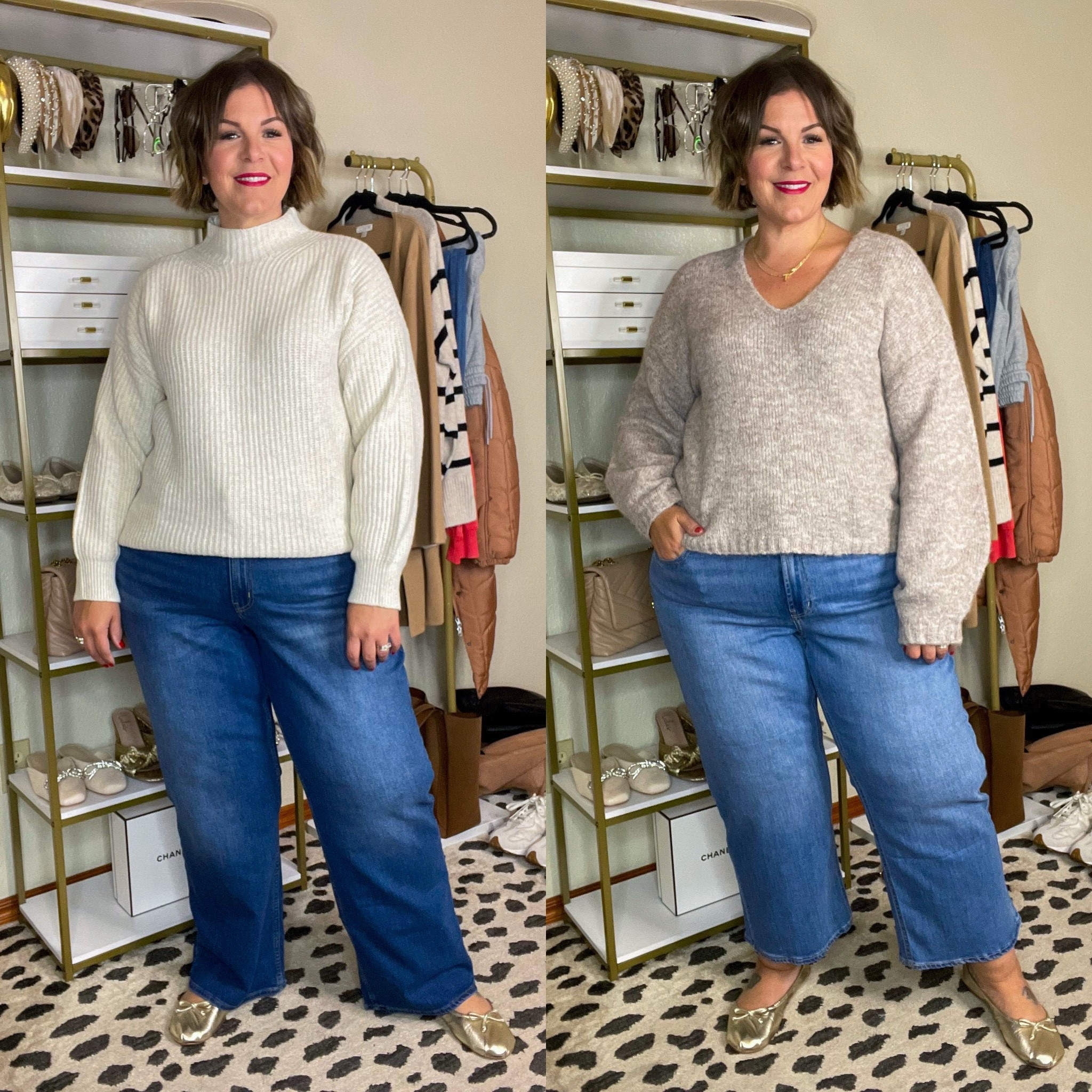 My favorite Old Navy jeans are the Wow line, which are also the most affordable!  I wear my true size 18 in Wow jeans - the sizing is always very consistent for me which is why I love them so much. They have 1% spandex for a bit of stretch, but they hold their shape nicely! The Wow line of denim comes in regular, tall, and petite, sizes 0-30. 

#LTKCyberWeek 

#LTKPlusSize #LTKSaleAlert