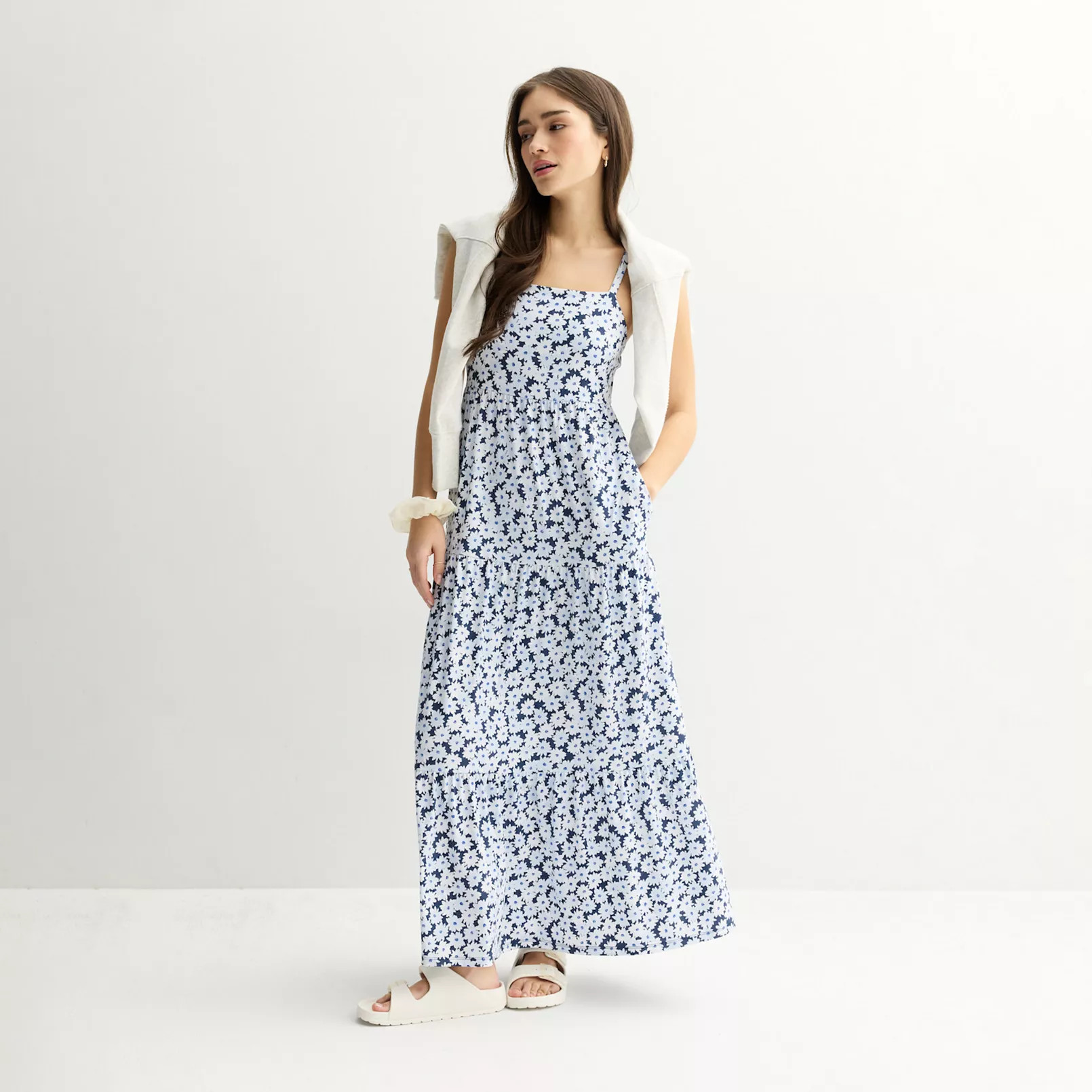 Juniors' SO® Tiered Maxi Dress | Kohl's