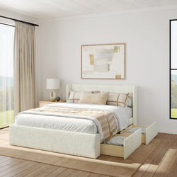 Modern Upholstered Bed - Queen | Plank+Beam