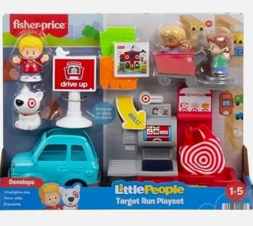 Little People Target Run Playset, Develops Imaginative Play, Motor Skills, Friendship, 1-5 Years | Amazon (US)