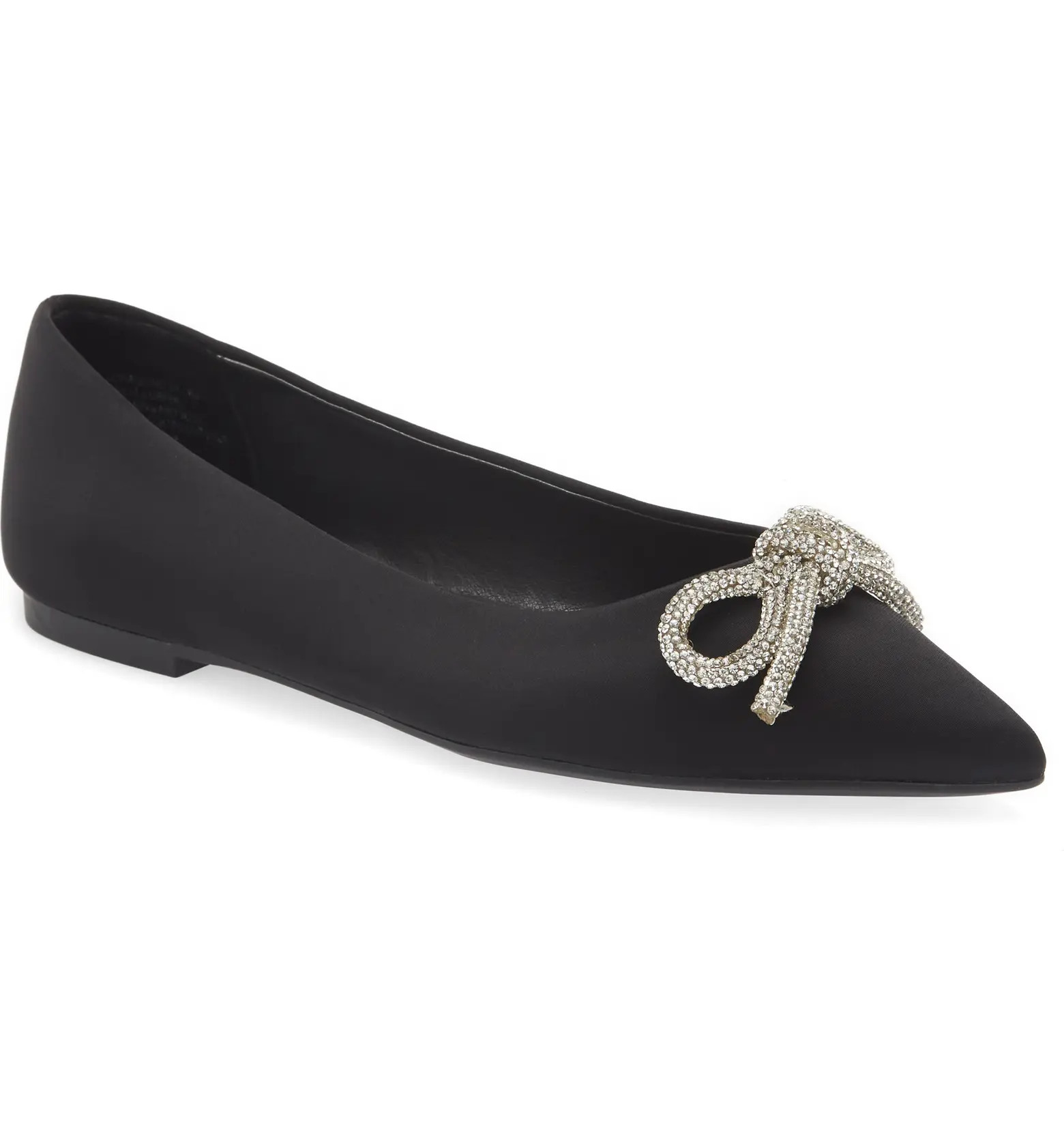 Elina Crystal Bow Ballet Flat (Women) | Nordstrom
