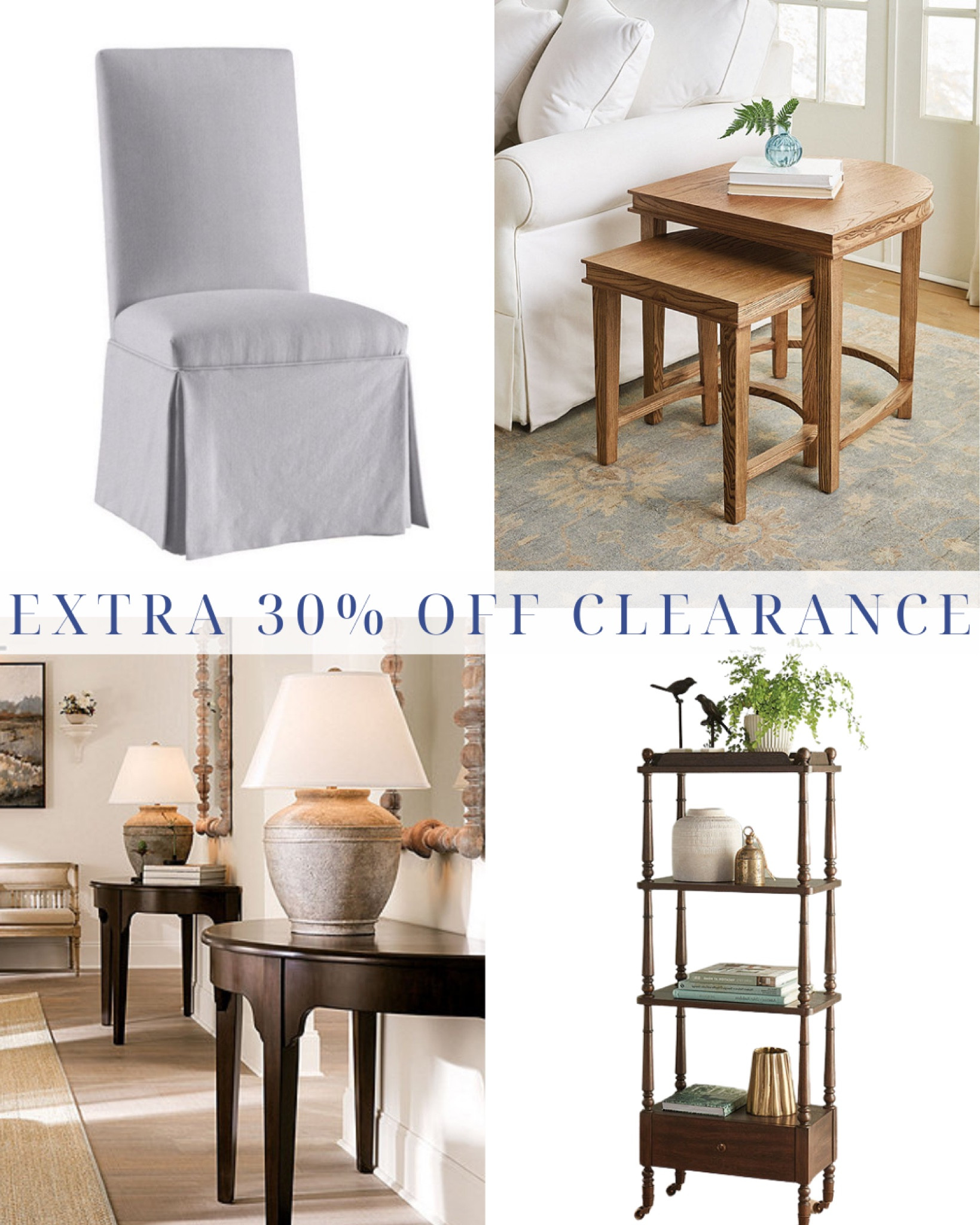 extra 30% off sale items! You don’t want to miss this!! 

living room | bedroom | home decor | home refresh | bedding | nursery | classic home | traditional home | blue and white | furniture | spring decor | coffee table | southern home | coastal home | grandmillennial home | scalloped | woven | rattan | classic style | preppy style | grandmillennial decor | blue and white decor | classic home decor | traditional home | bedroom decor | bedroom furniture | dresser | blue chair | brass lamp | floor mirror | euro pillow | white bed | linen duvet | side table | rug 

#LTKSummerSales #LTKHome #LTKSaleAlert