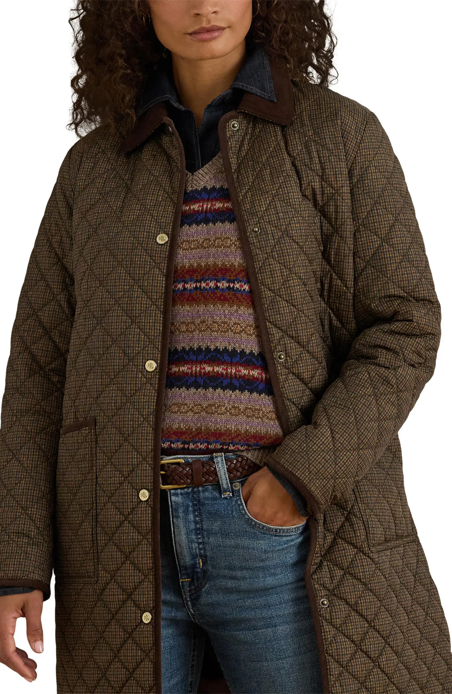 Quilted Print Jacket | Nordstrom