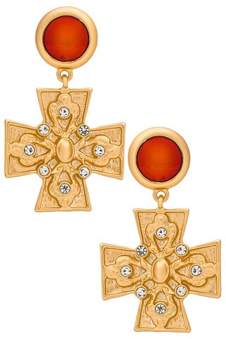 Cross Drop Earring
                    
                    8 Other Reasons | Revolve Clothing (Global)