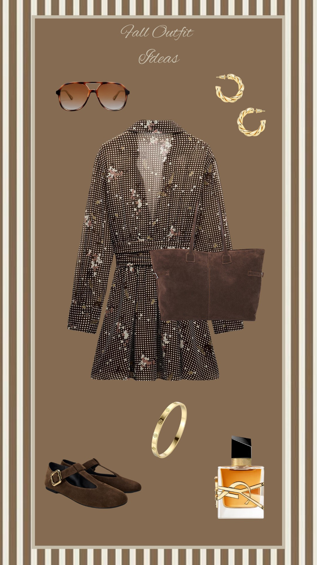 Fall Outfit Idea!  

 Dress is Zara Printed Shirt Dress
Shoes are Zara Buckle Mary Jane’s with Buckle  

#LTKSeasonal #LTKStyleTip #LTKHoliday