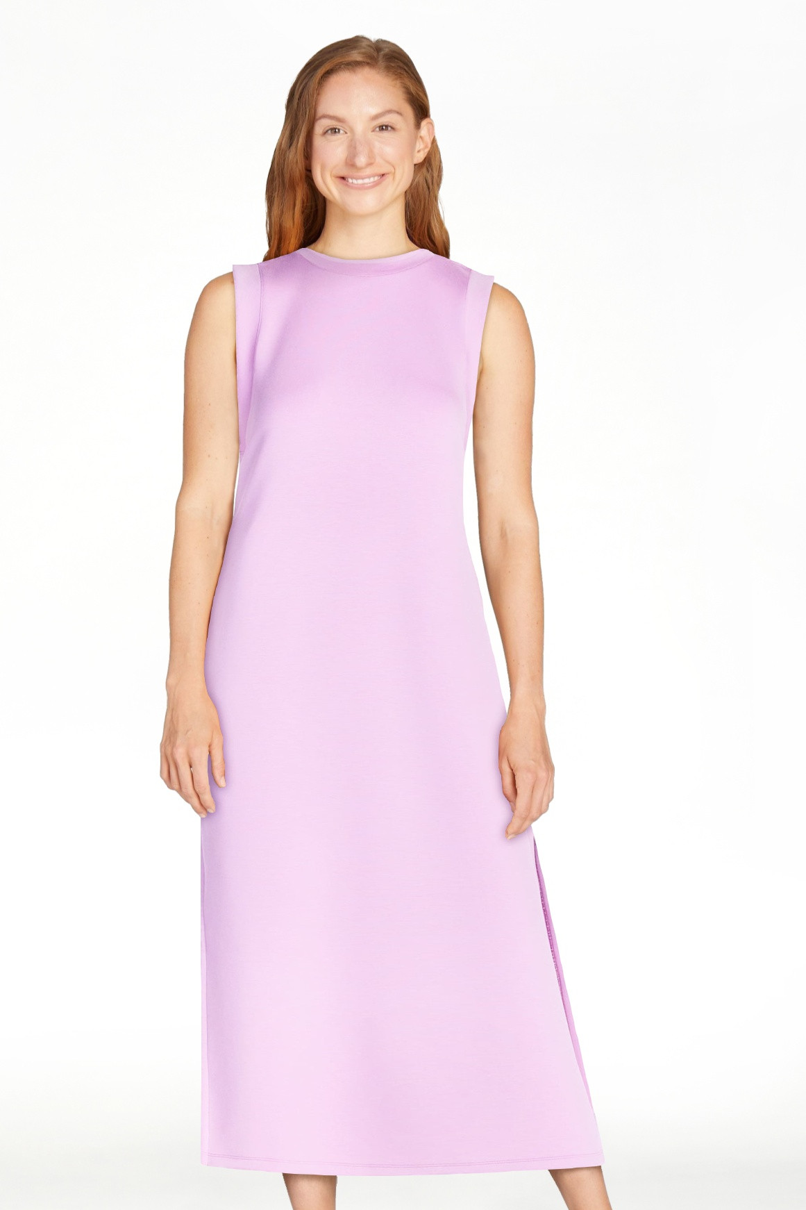 Scoop Women's and Women's Plus Scubaknit Sleeveless Maxi Dress, Sizes XS-4X | Walmart (US)