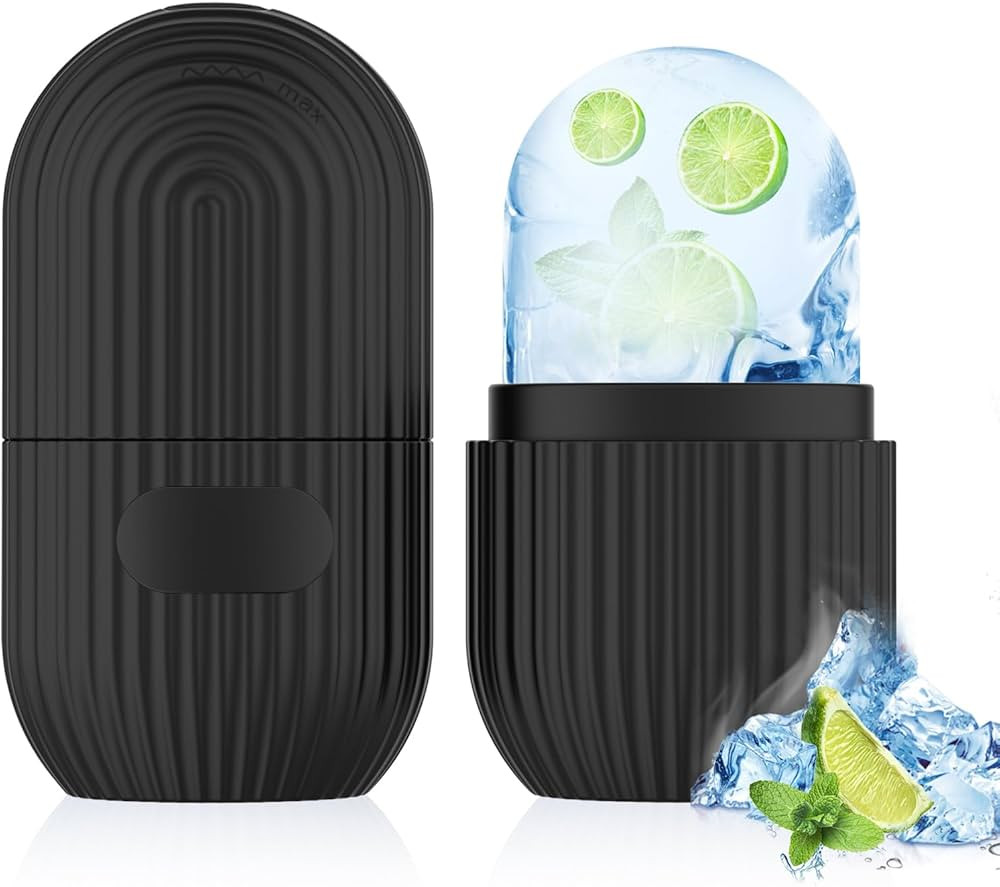 Ice Roller for Face and Eye, Silicone Ice Facial Roller Ice Holder, Face Ice Mold Skin Care, Face... | Amazon (US)