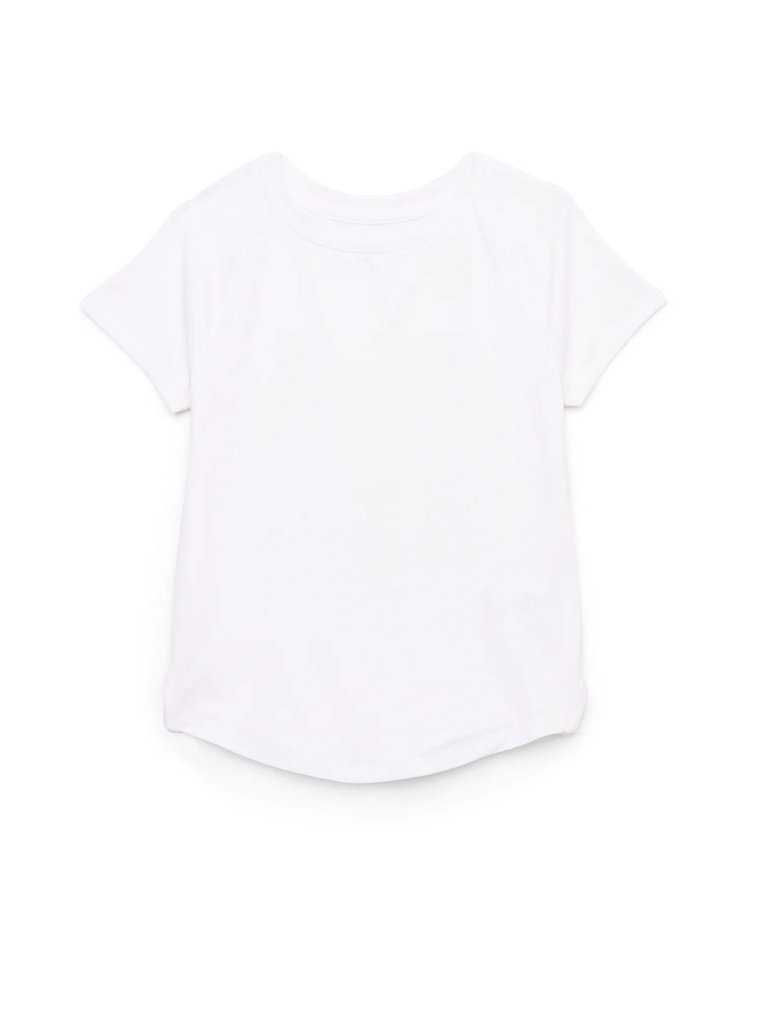 Athletic Works Girl's Active Short Sleeve Tee, Sizes 4-18 & Plus | Walmart (US)