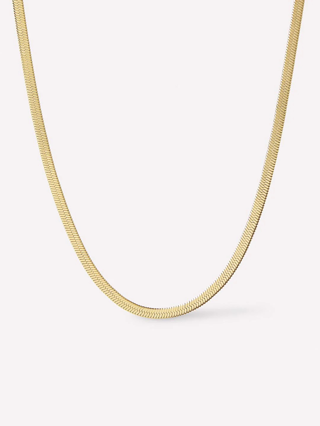 Herringbone Chain Necklace - Ina | Ana Luisa