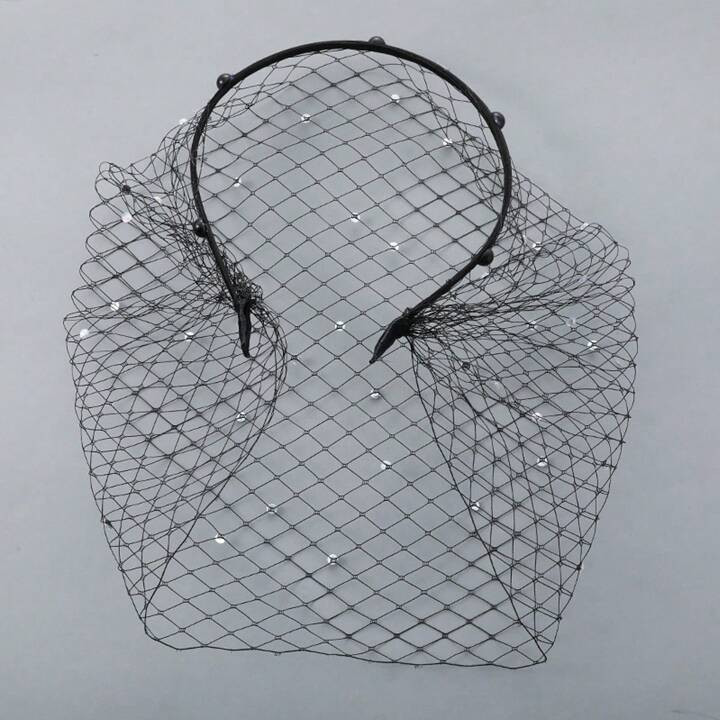 1pc Vintage Veil With Pearls & Rhinestones For Wedding Party Decoration Hairband Fall Clothes For Women | SHEIN