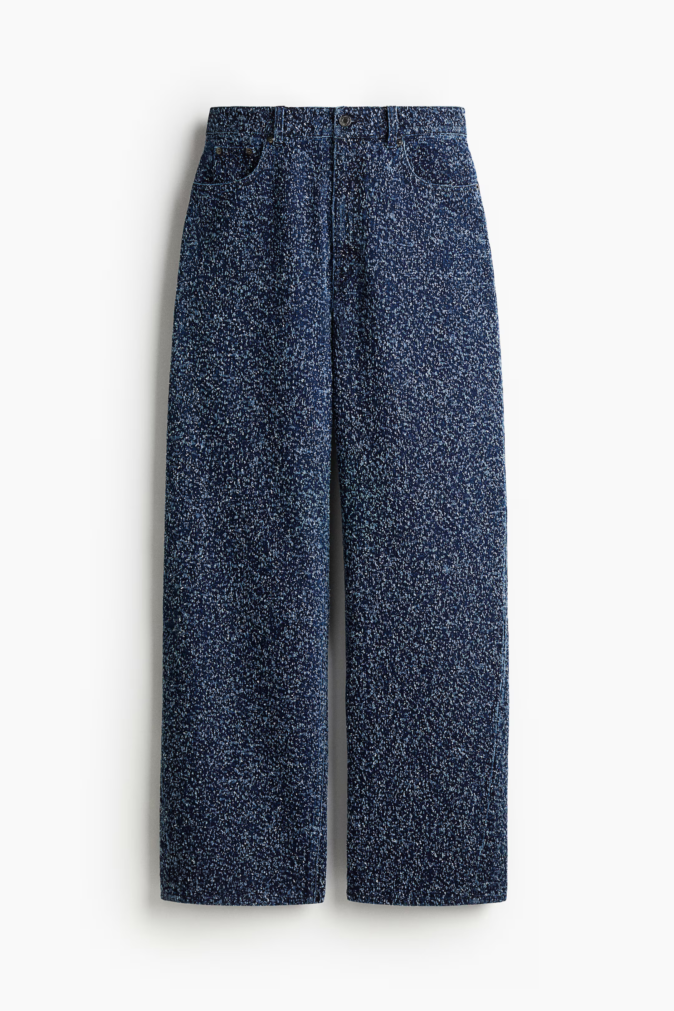Wide Bouclé Denim Jeans | H&M (AU)