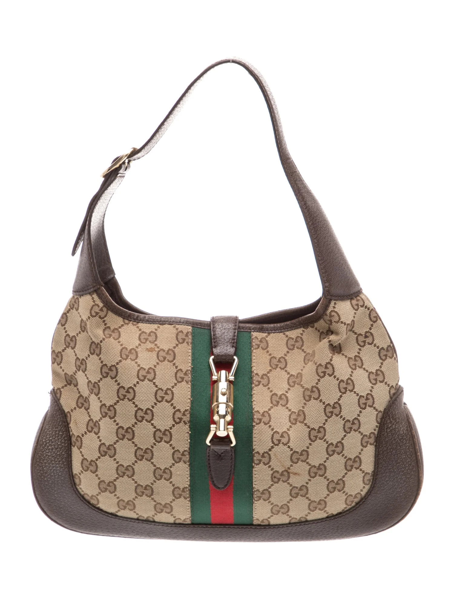 Gucci GG Canvas Jackie - Brown Shoulder Bags, Handbags - GUC2014294 | The RealReal | The RealReal