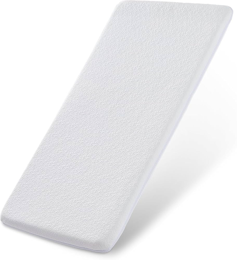 Bassinet Mattress Topper, Gel Memory Foam Mattress with Removable Cover Fit for RONBEI Bedside Sl... | Amazon (US)