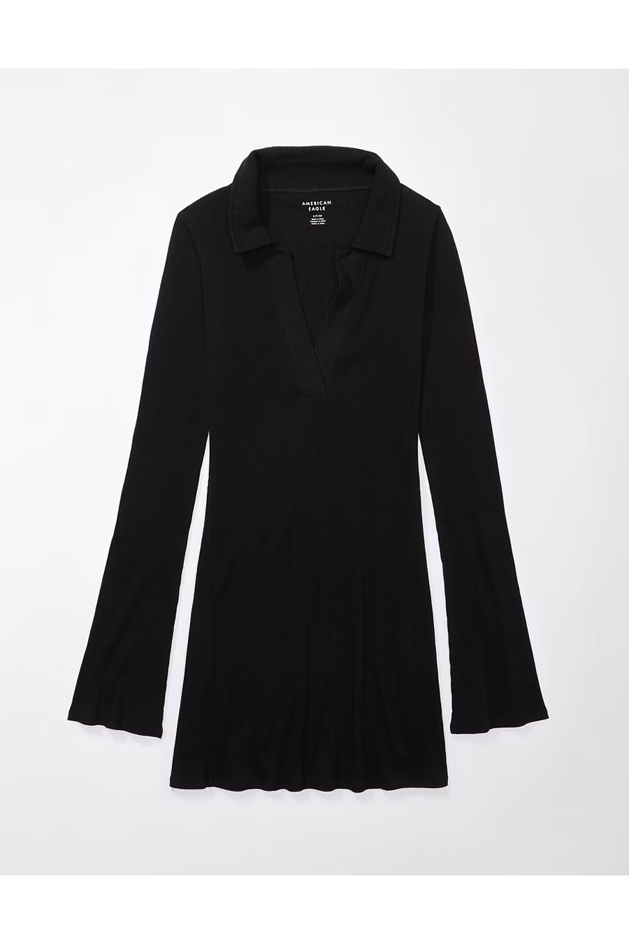 AE Collared Knit Mini Dress | American Eagle Outfitters (US & CA)