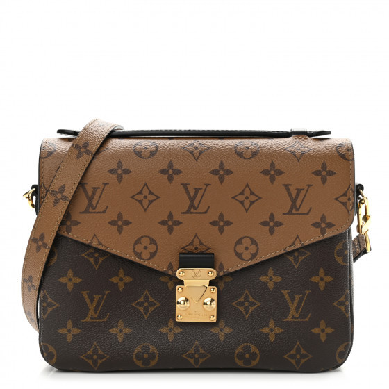 LOUIS VUITTON Reverse Monogram Pochette Metis | Fashionphile