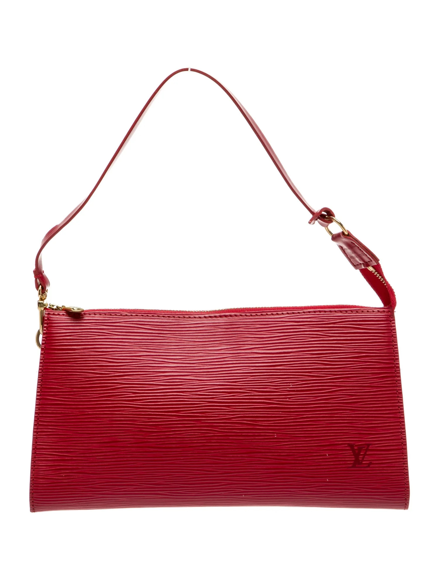 Louis Vuitton Epi Leather Pochette Accessoires Vintage - Red Handle Bags, Handbags - LOU1212140 |... | The RealReal